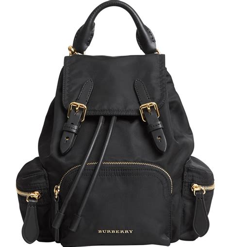 burberry backpack brown|Burberry rucksack small nylon backpack.